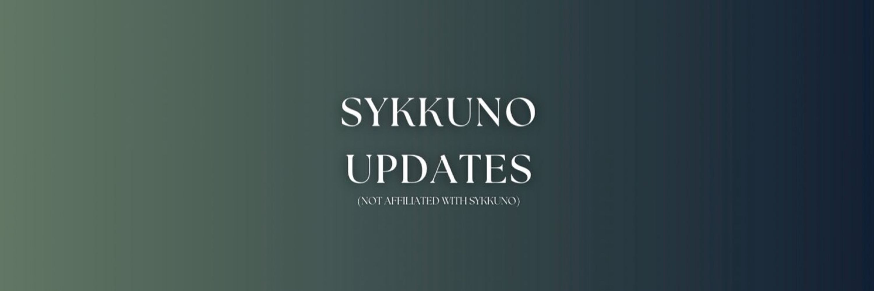 Sykkuno Updates 🌱