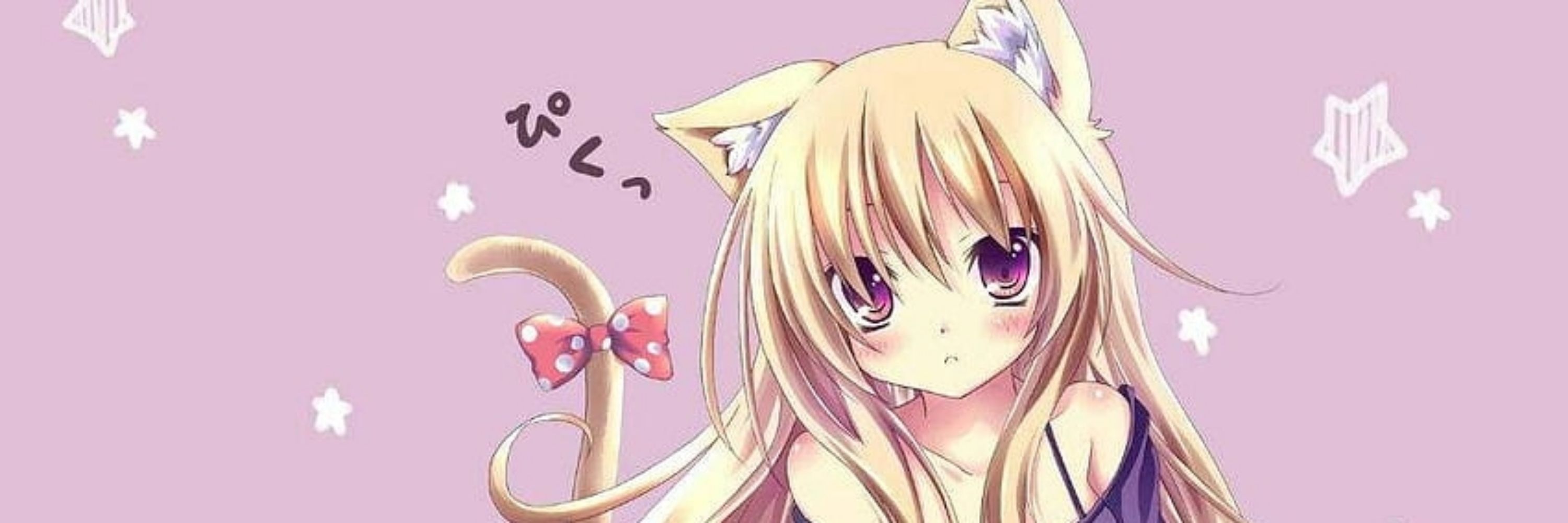 かわいい猫少女🐾🩷💜🎀
