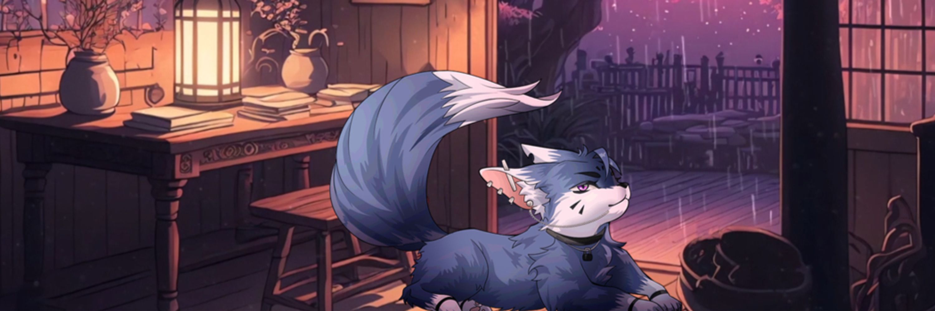 Zanno the fox 🐾⛓️Gothic Foxboy vtuber