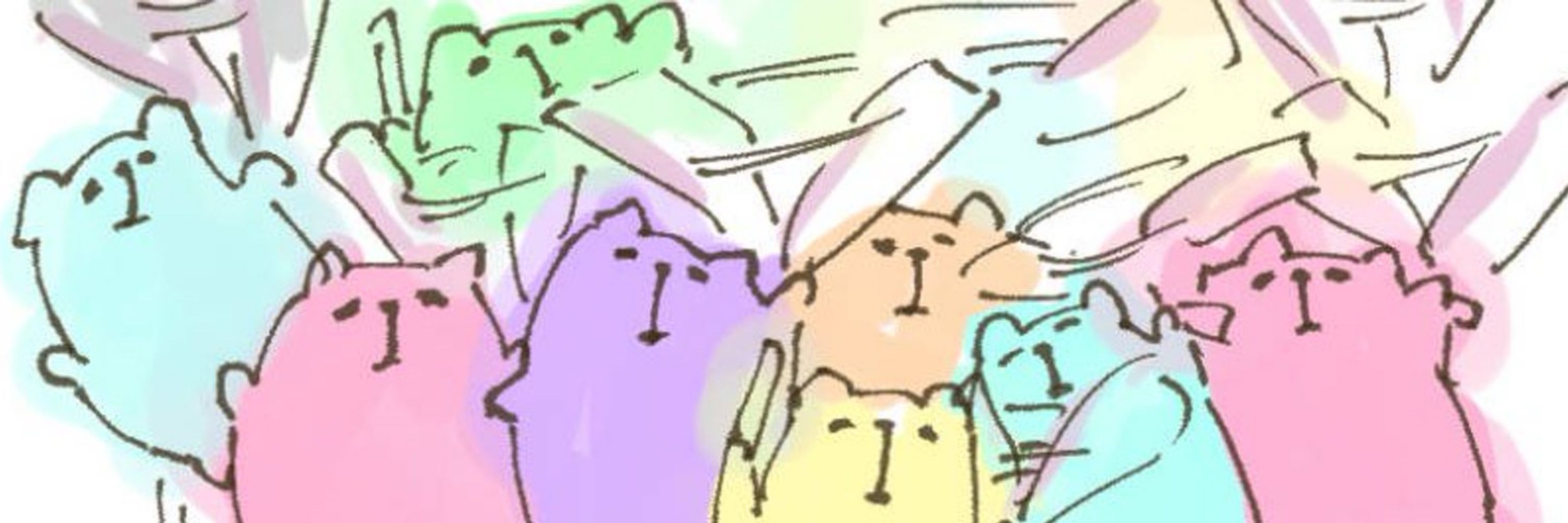 モルモットの乾燥