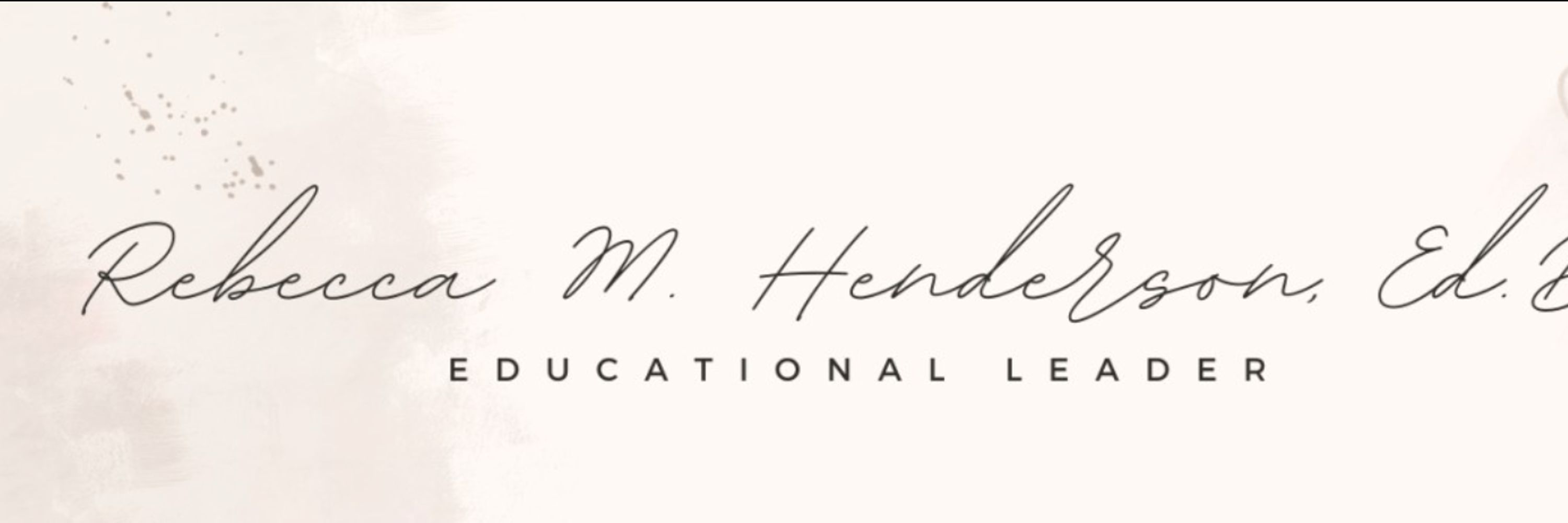 Rebecca M. Henderson, Ed.D