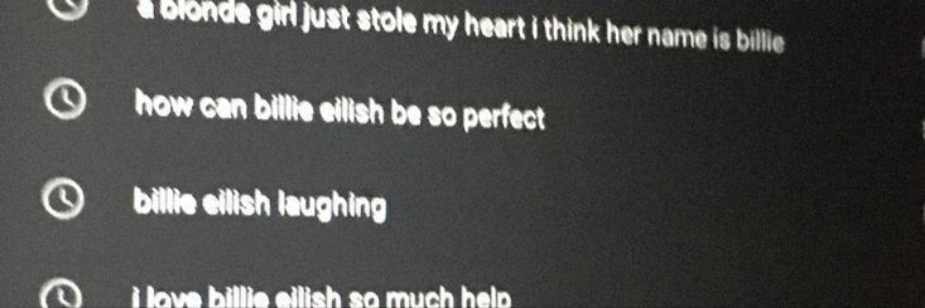 ( billie eilish wife ! )