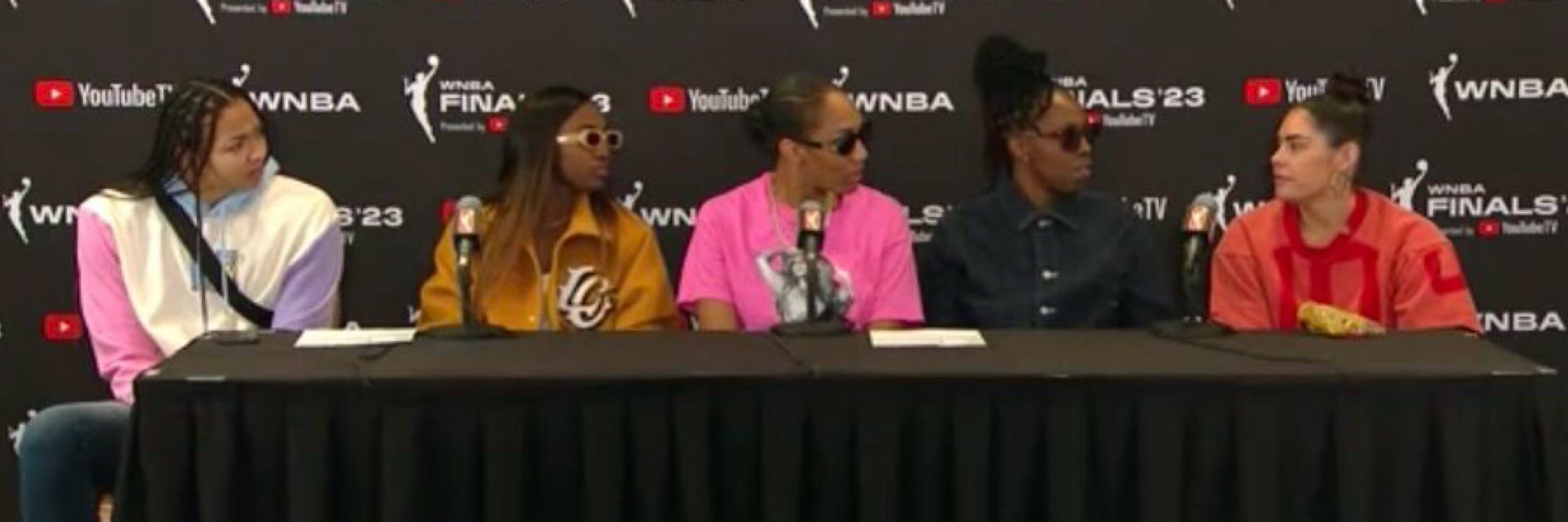A’ja Wilson’s Leg Sleeve