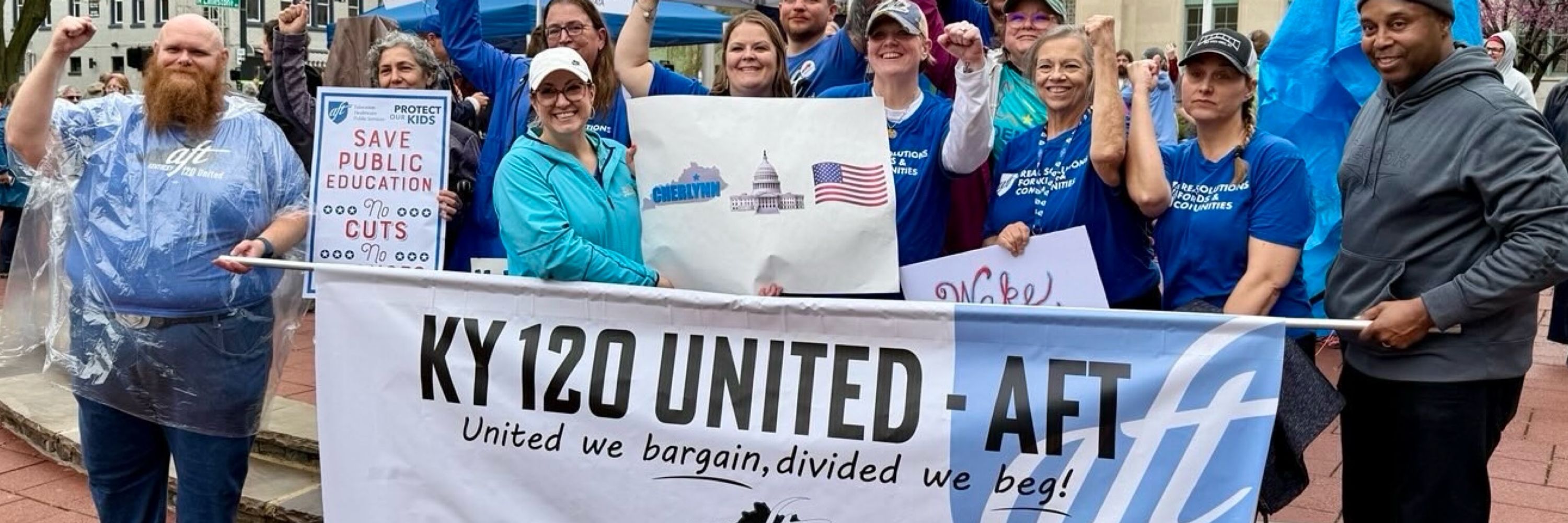 Laura is union proud