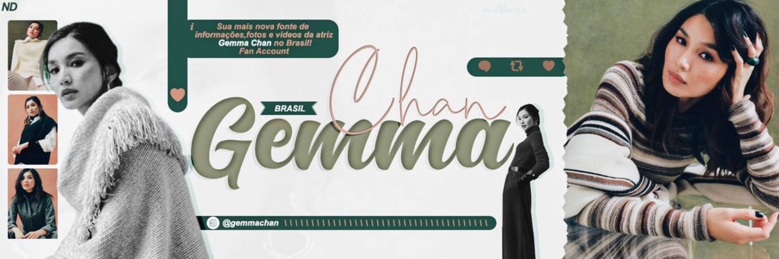Gemma Chan Brasil