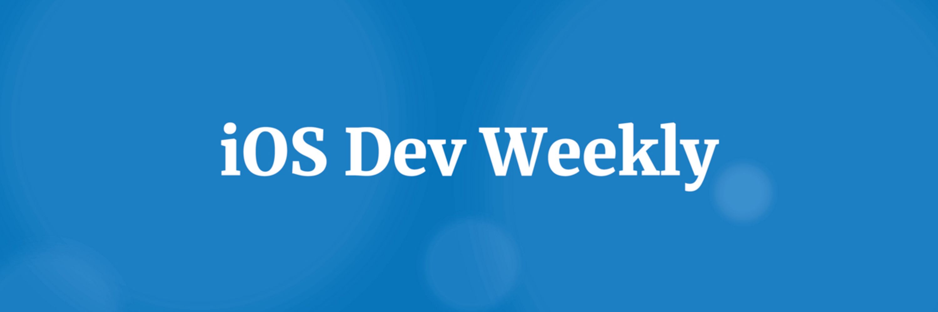 iOS Dev Weekly