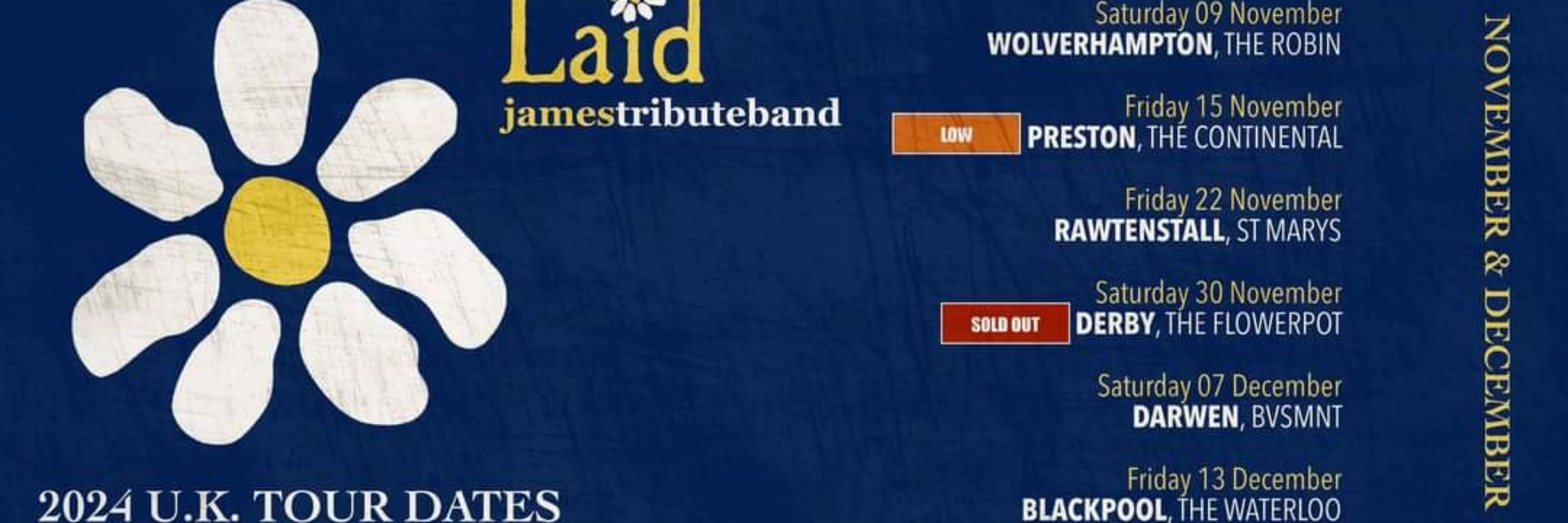 Laid - James Tribute Band