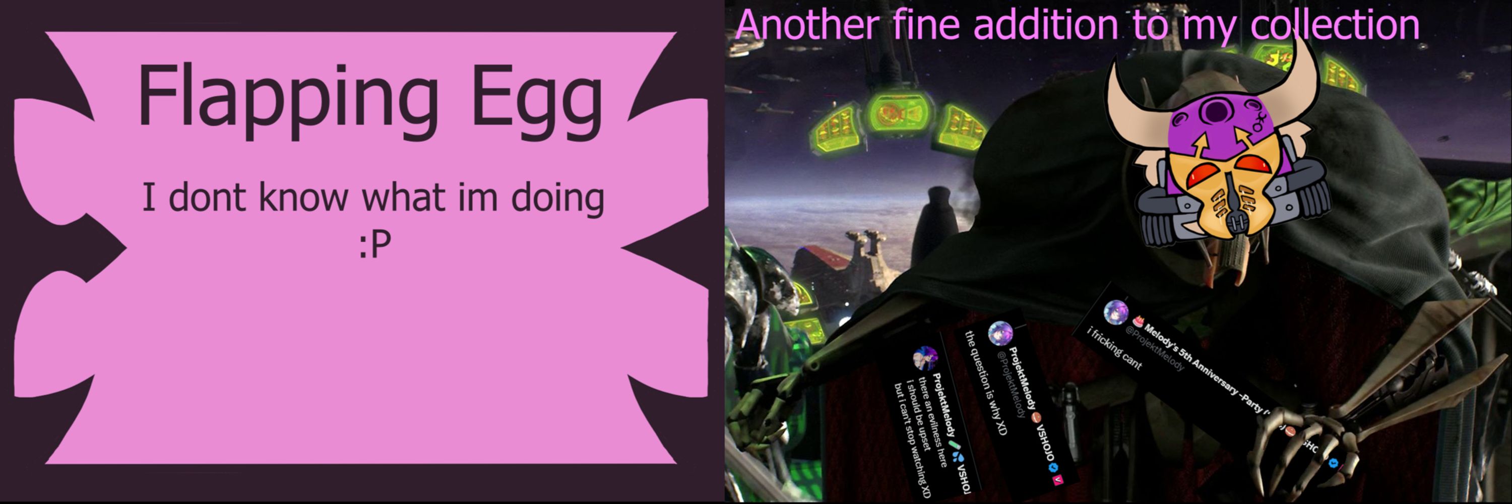 Flapping Egg