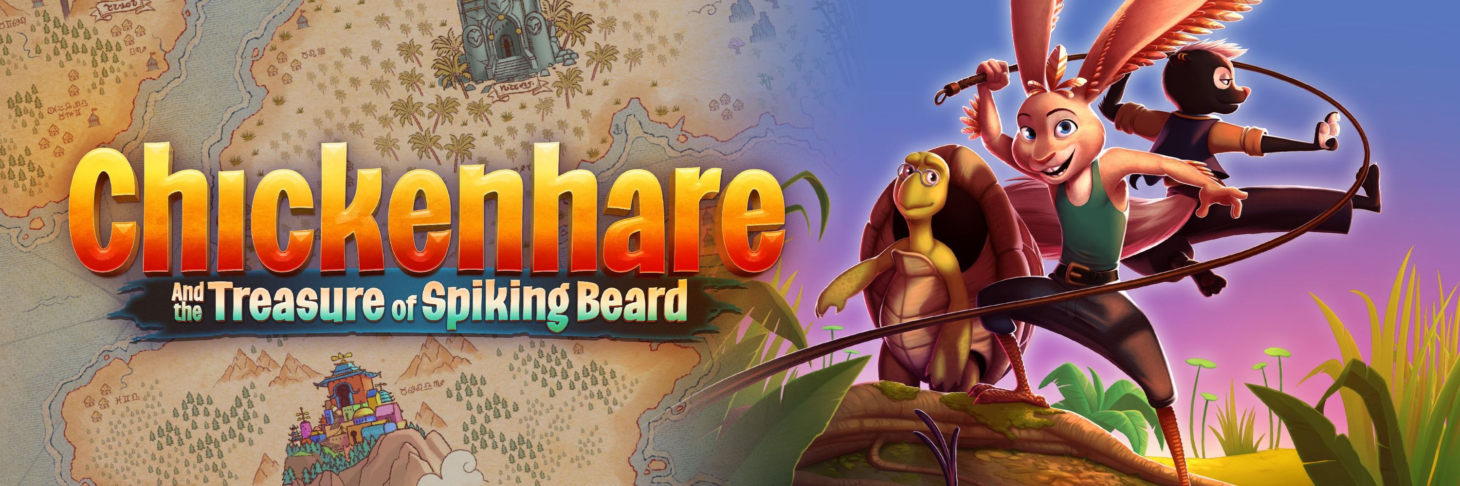 🐇 Chickenhare and the Treasure of Spiking Beard 🦔