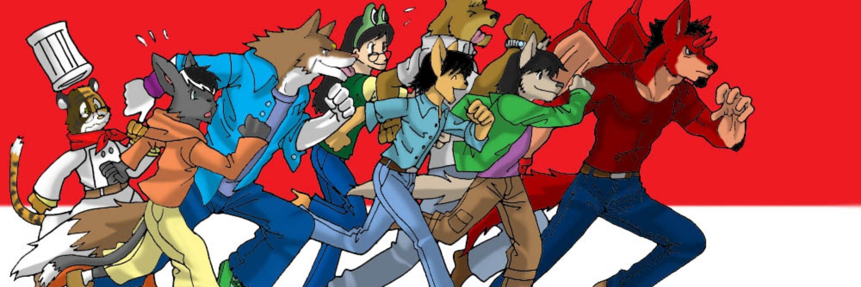 Indonesia🇮🇩 x America🇺🇸 Furry🐺 Helluva boss loona🐺