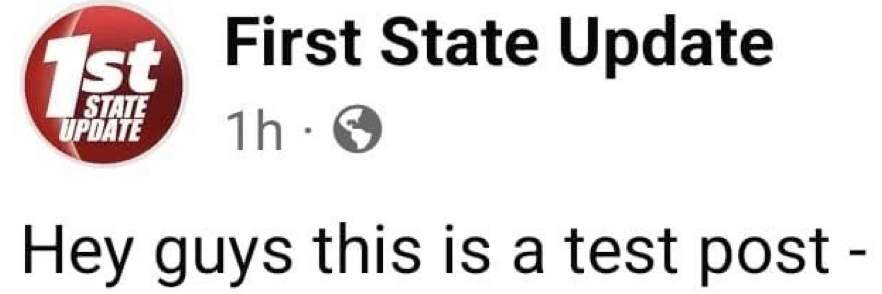 First State Update Update