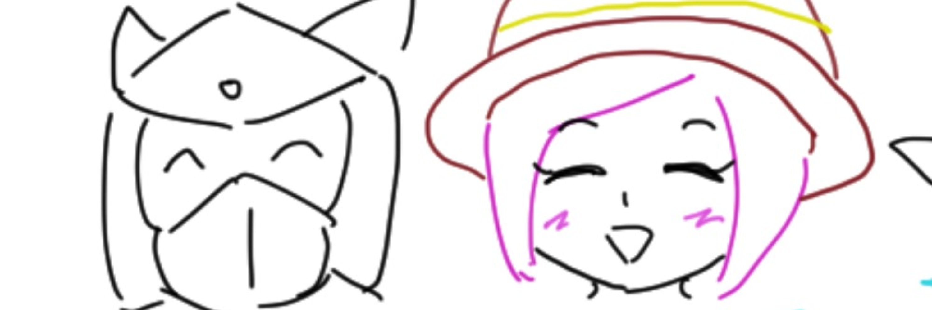 ハクト🟨＆マイ🎀