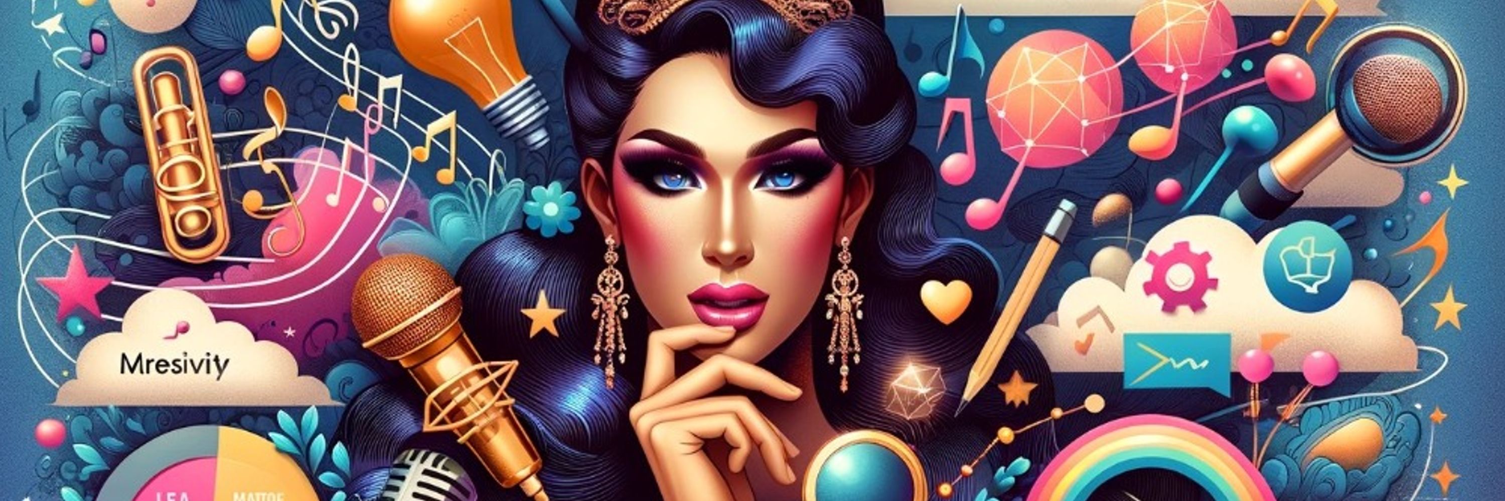 Musical, Drag Queen, UX Designer 