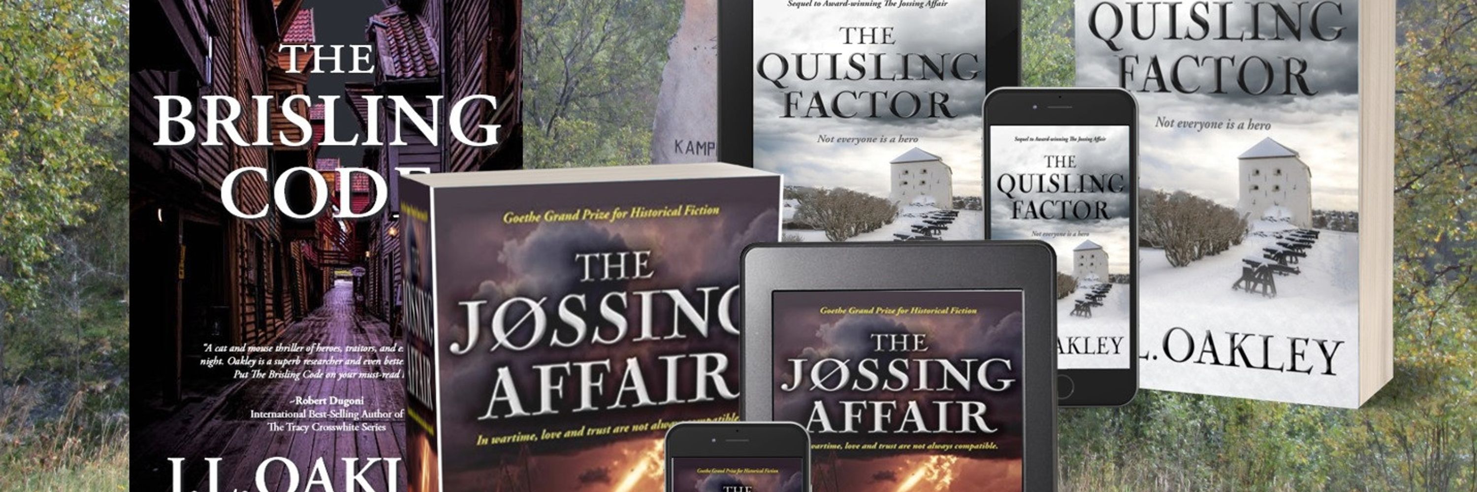JL Oakley~Historical fiction author