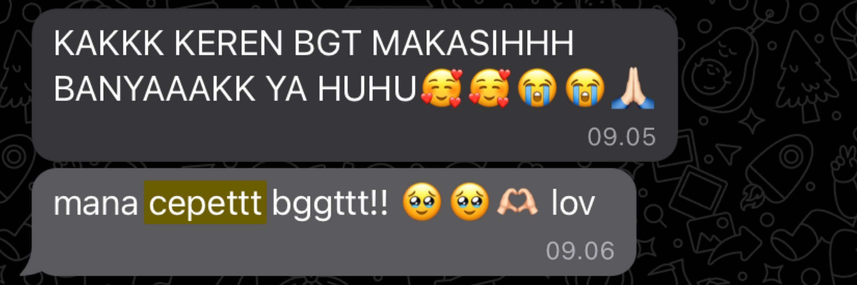 FB KAK | 800++ testi | joki tugas bomba open fast di WA