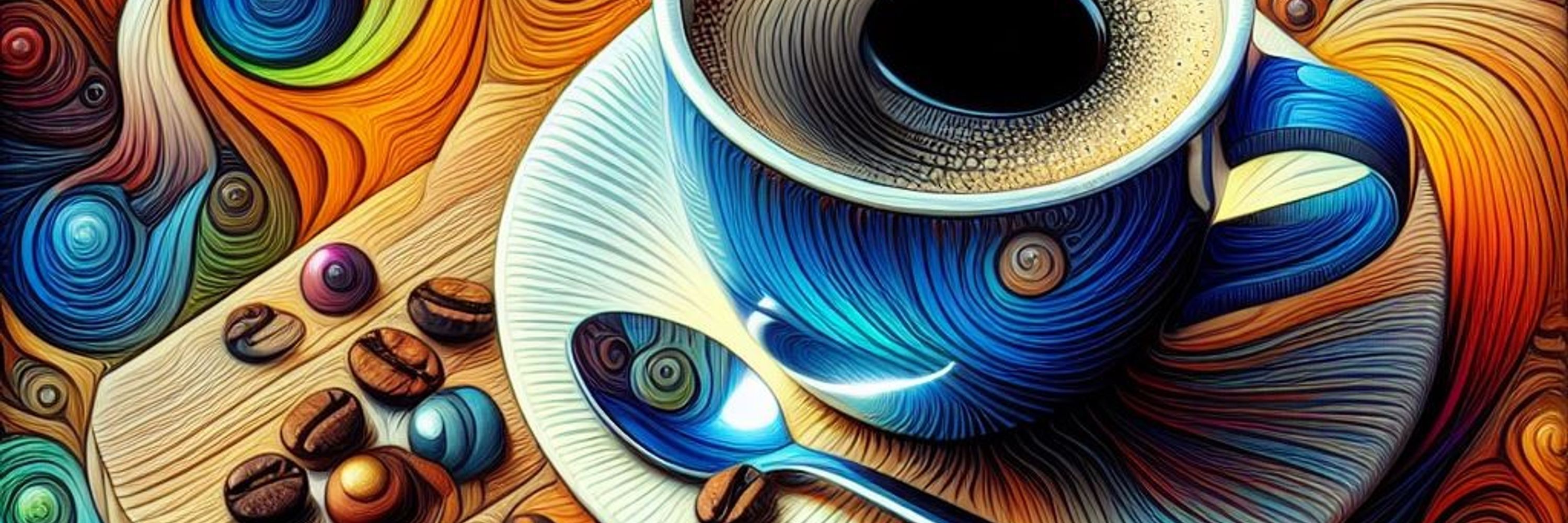 Coffee crazy art