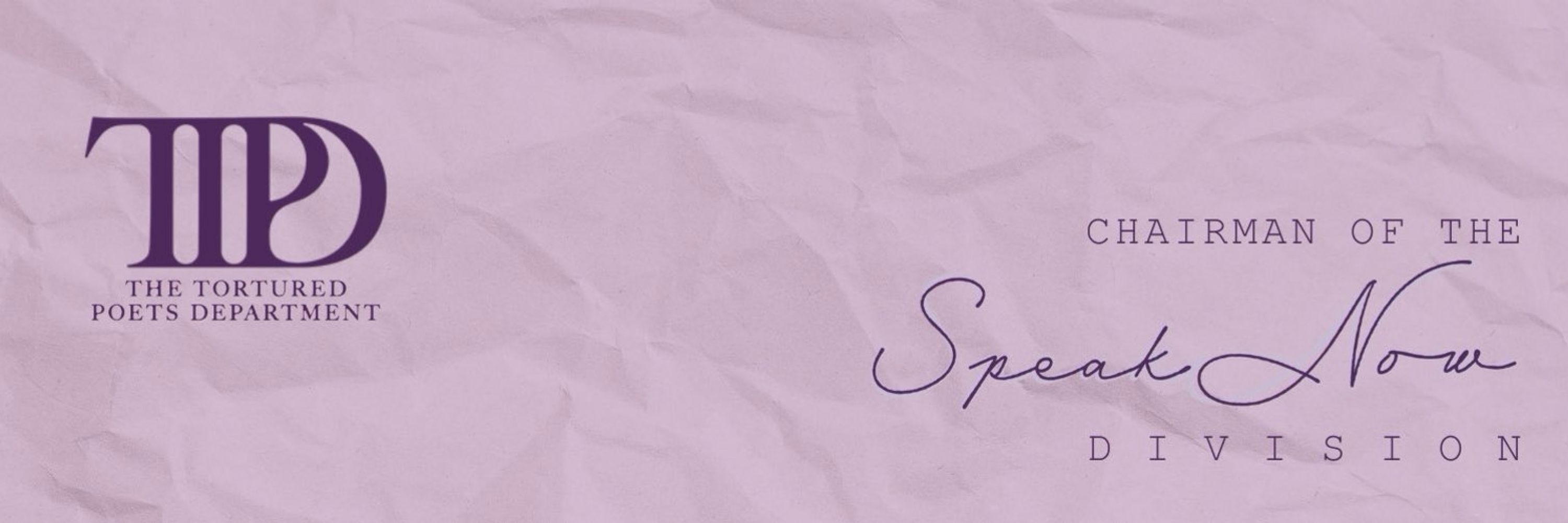 Laura | ISO Tayronto | Speak Now 💜