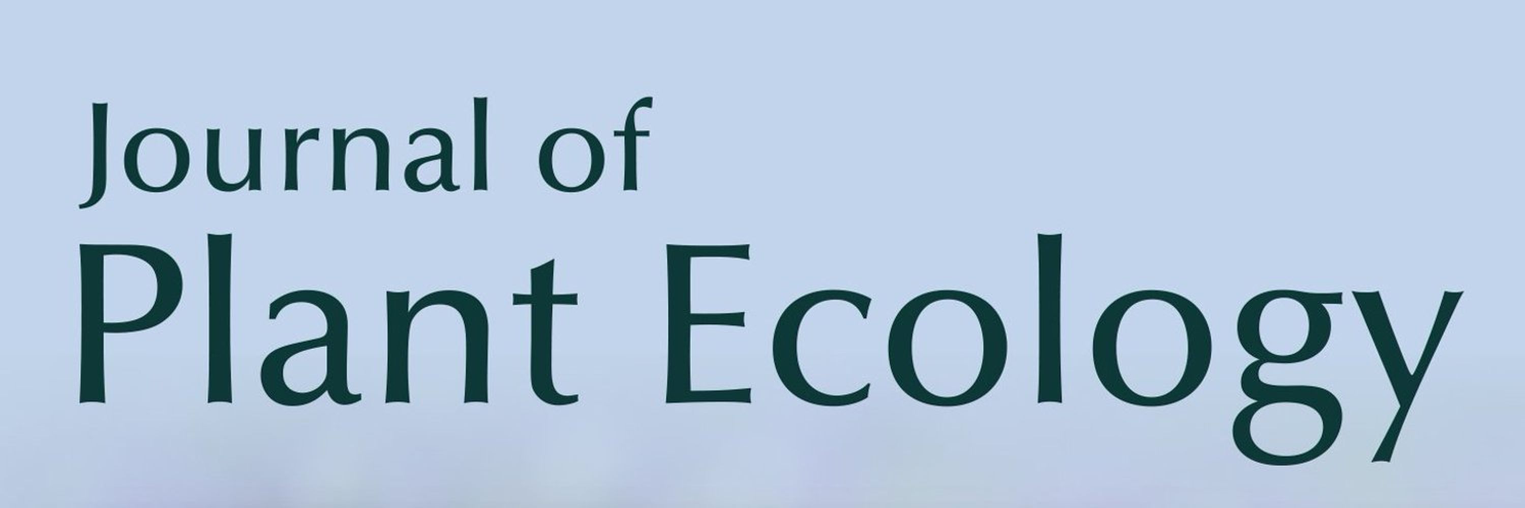 Journal of Plant Ecology