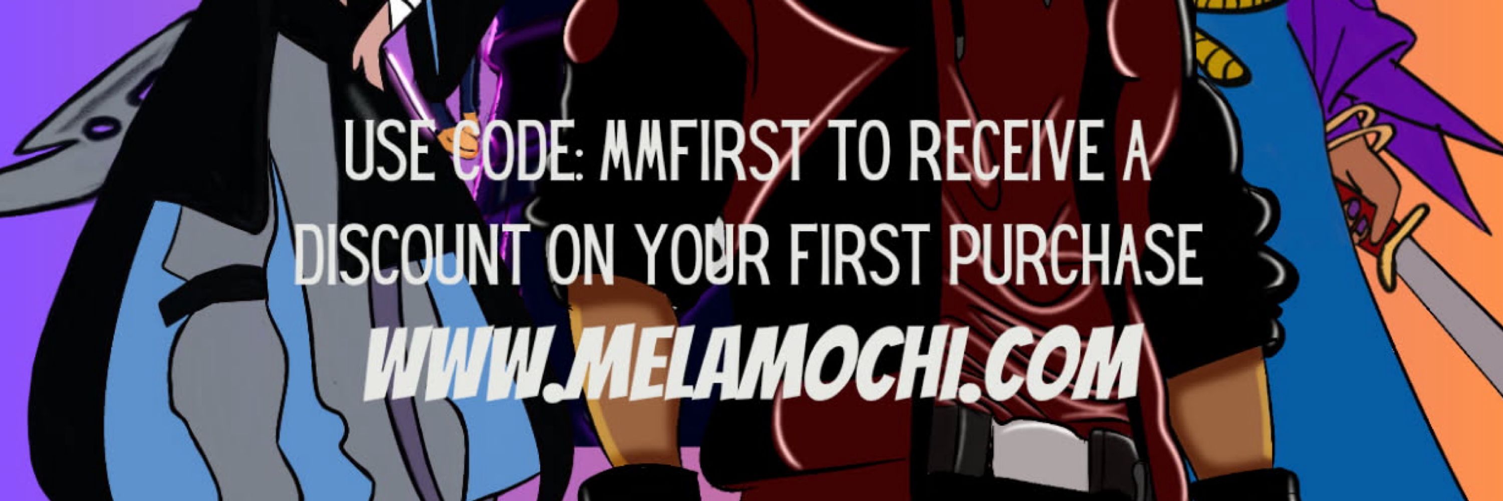 Quinn 💜🧡💕 Melamochi Mascot