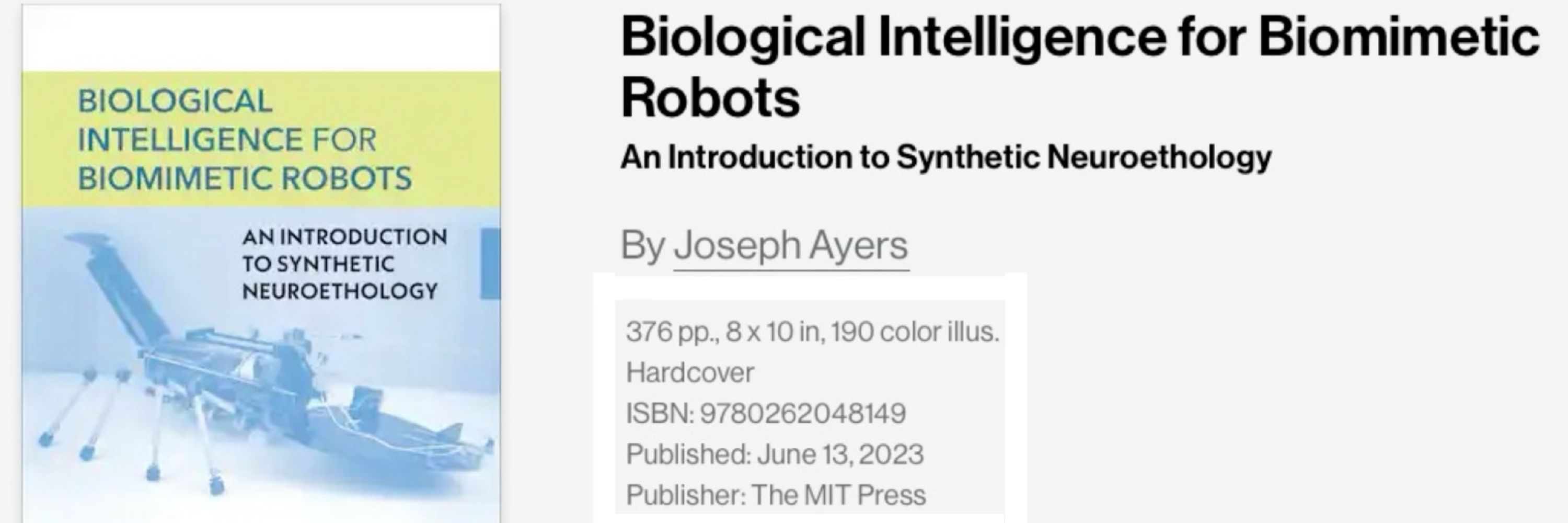 Biological Intelligence