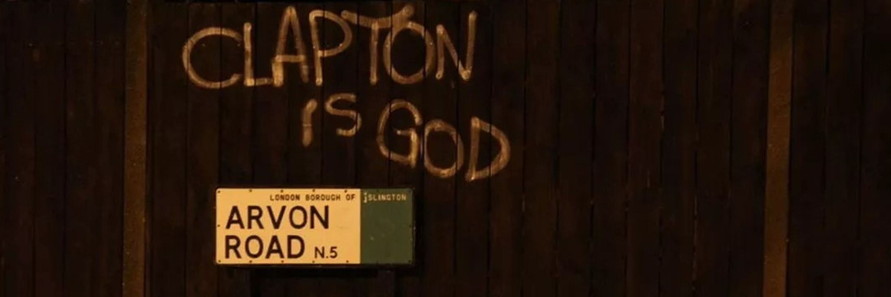 Clapton is God
