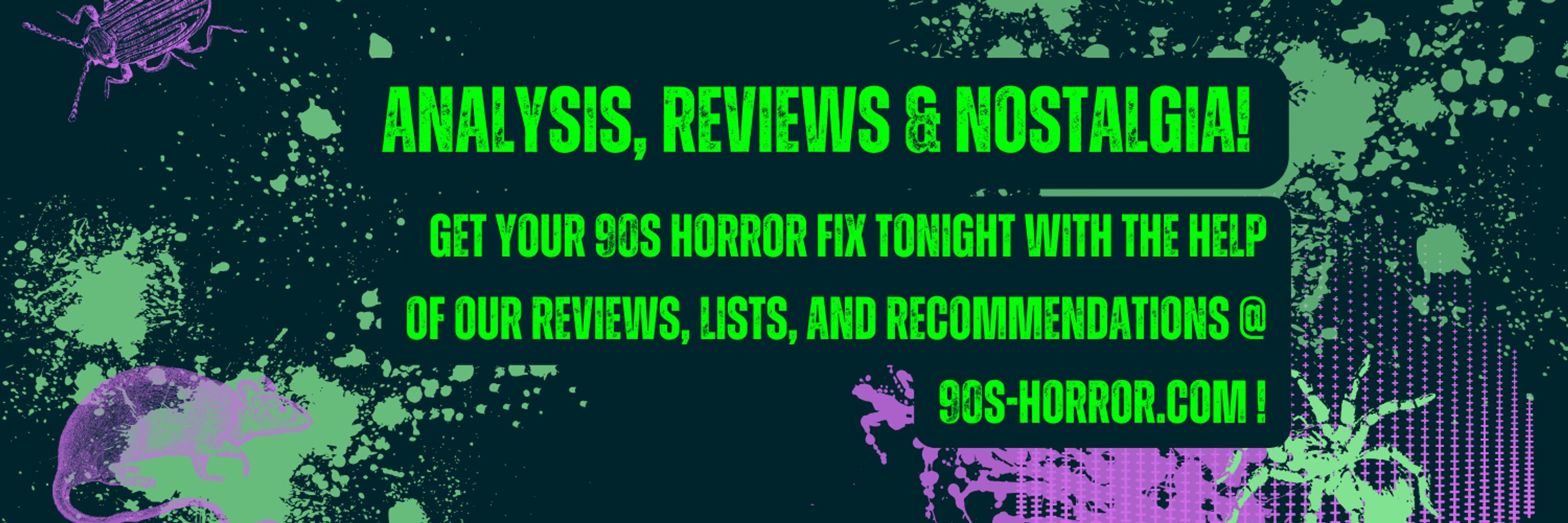 90s Horror Blog