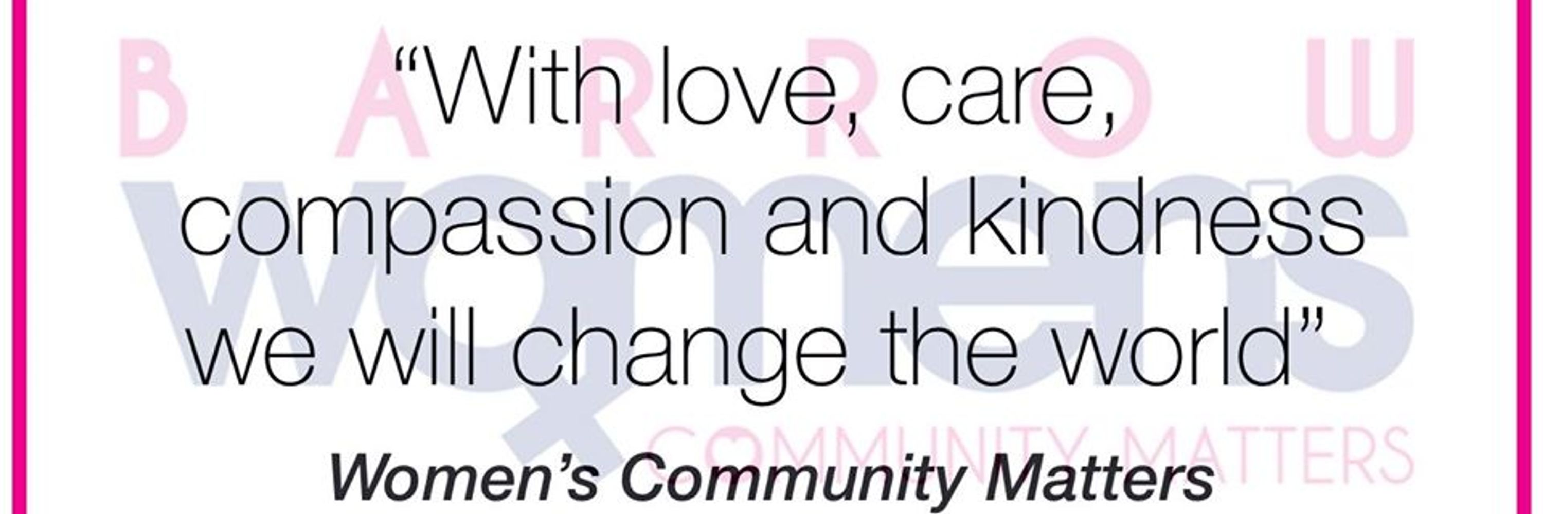 Women's Community Matters, Barrow in Furness