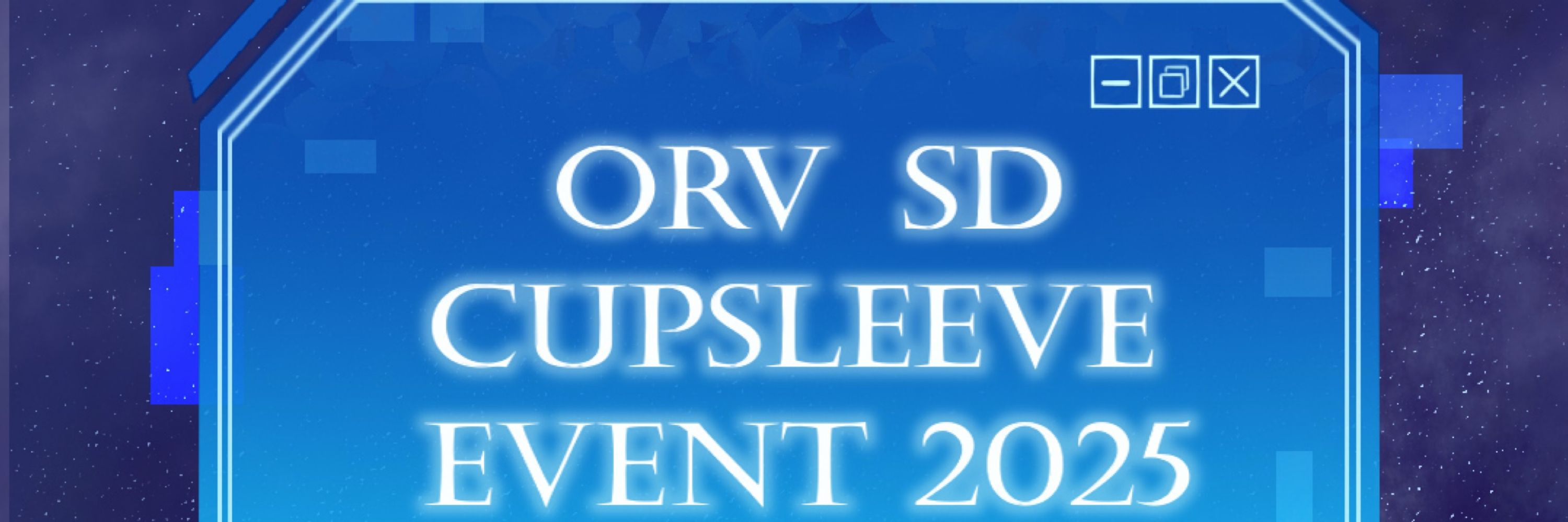 ORV SD Cupsleeve