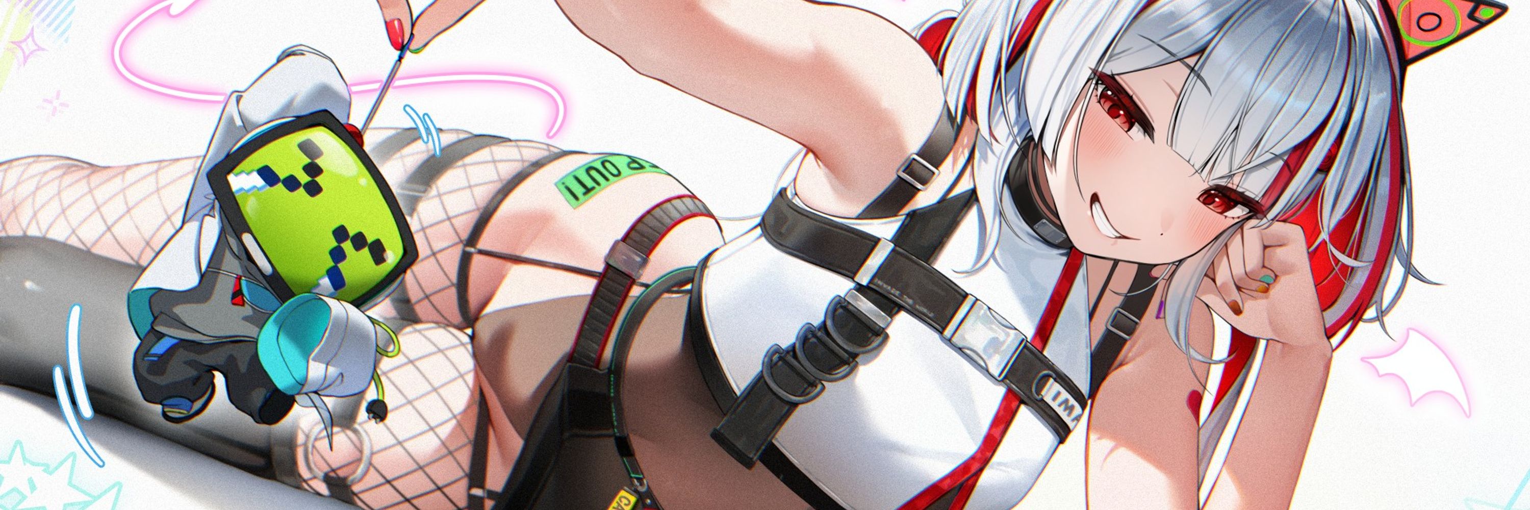 Ima-chan, Glitchy AI VTuber B-Day 3/18