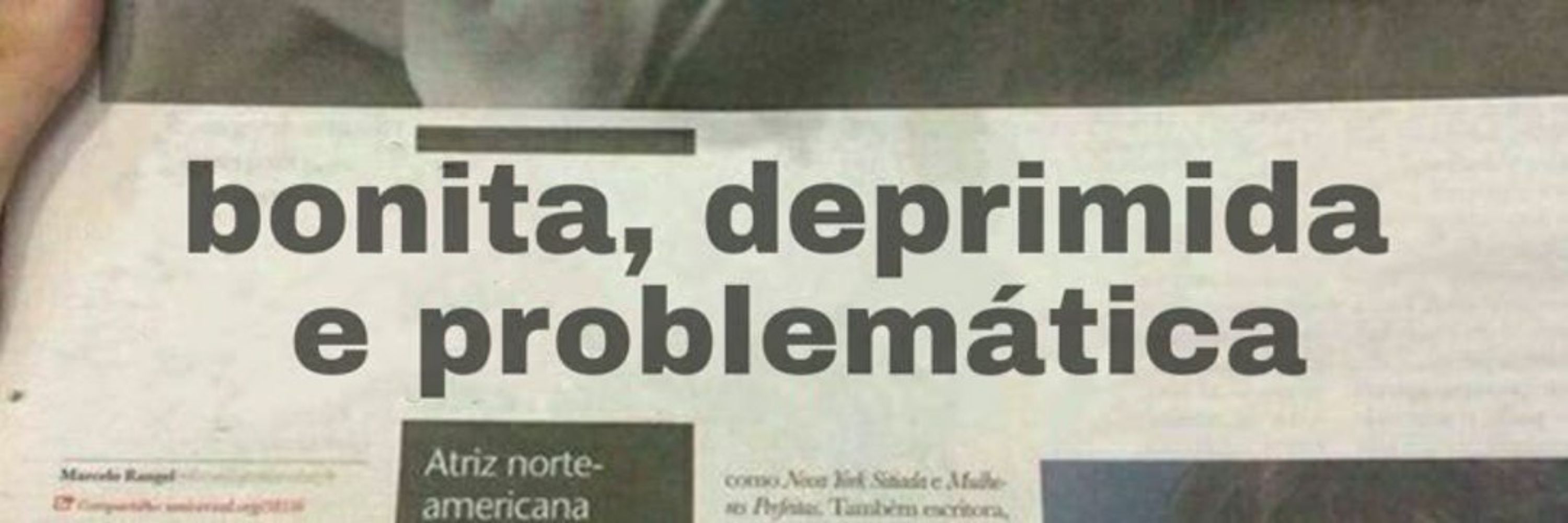 jovem & triste