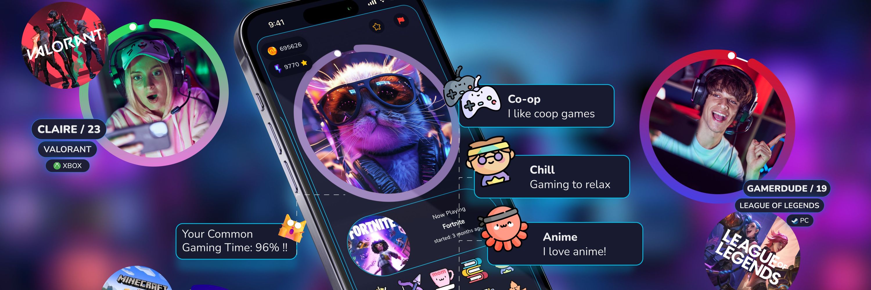 Noobly: Find People To Play Games With!