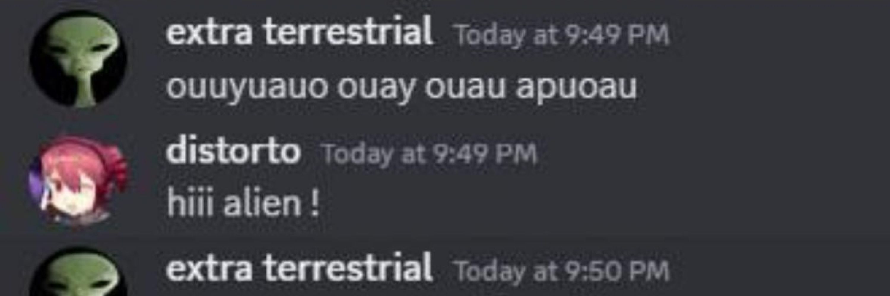 extra terrestrial