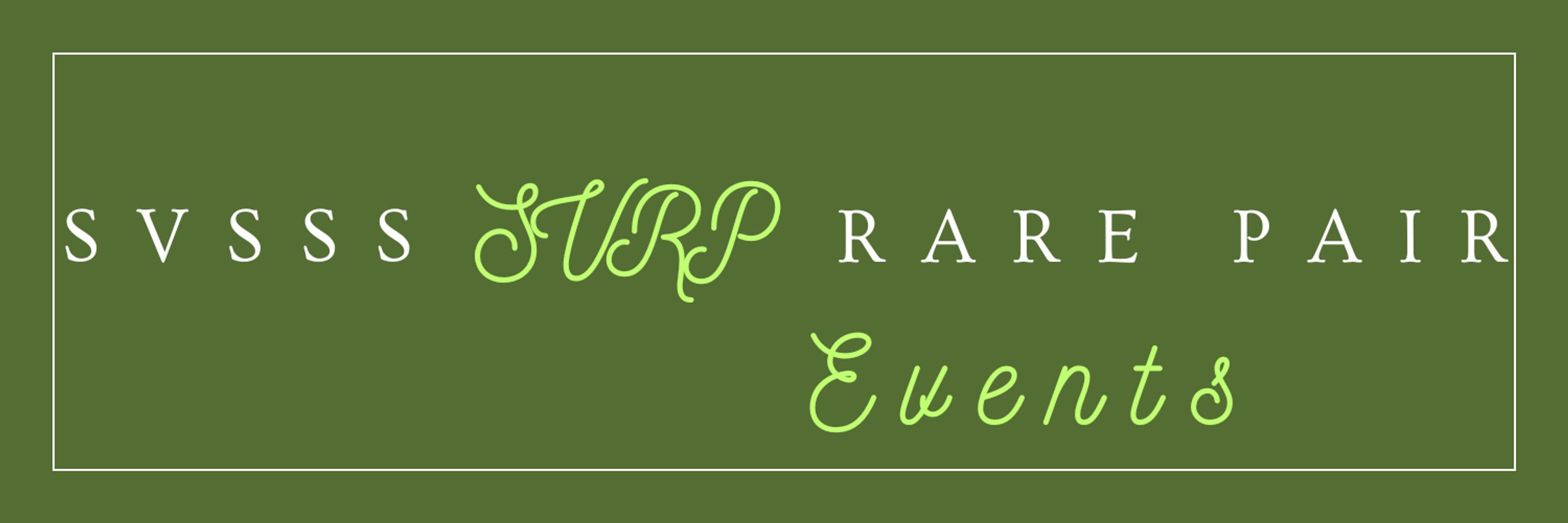 SVSSS Rare Pair Events
