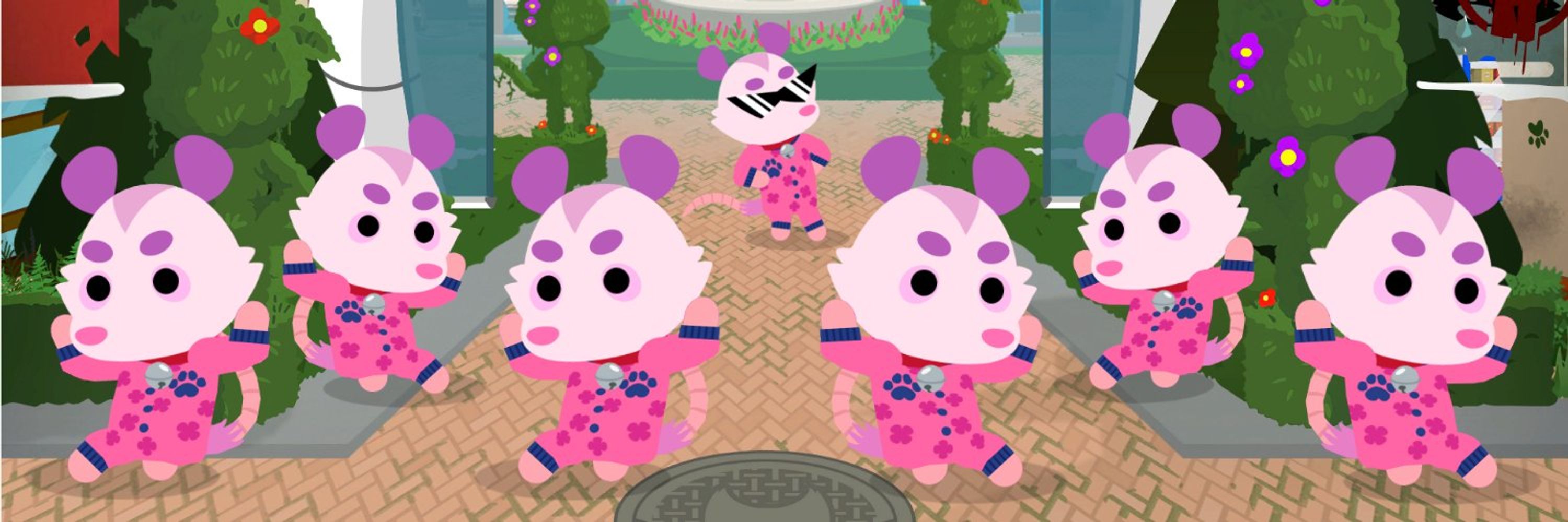 A weird possum