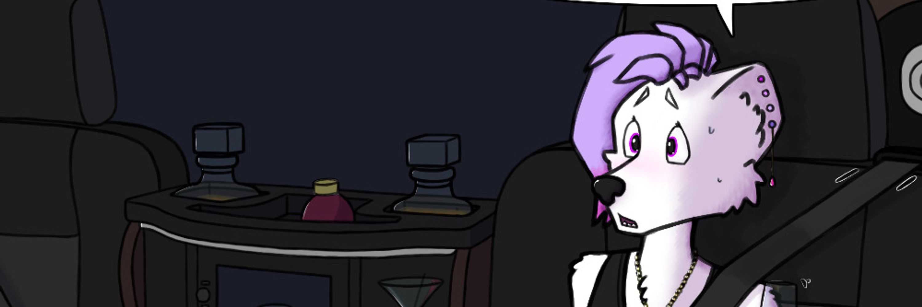 Vesper, trying not to fidget