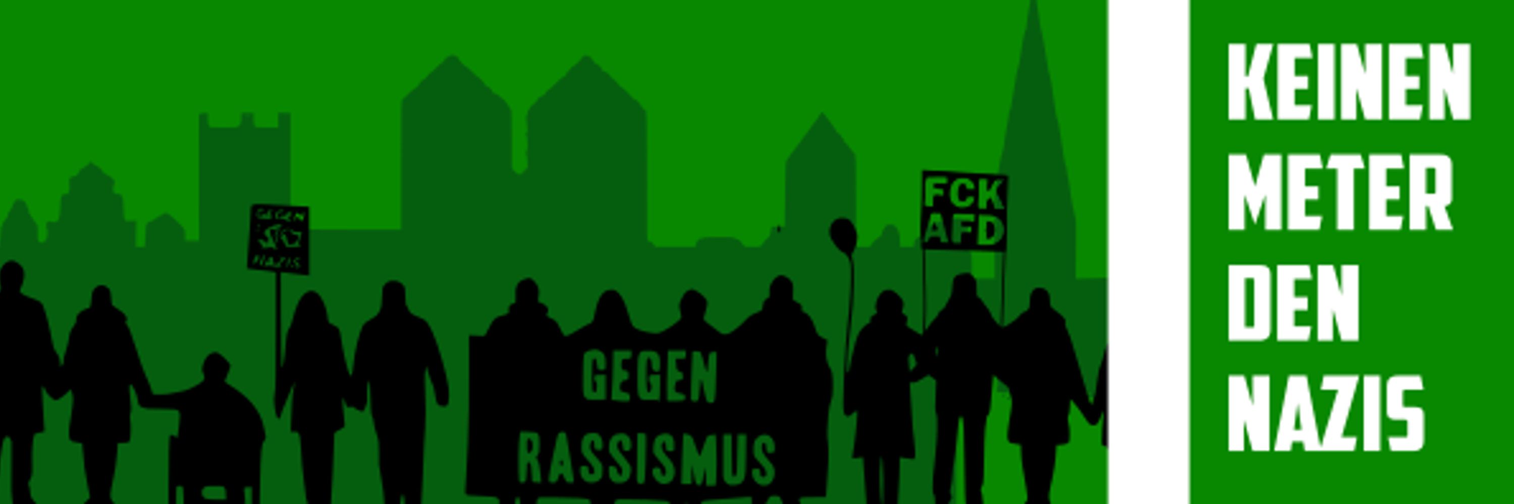 Keinen Meter den Nazis Münster