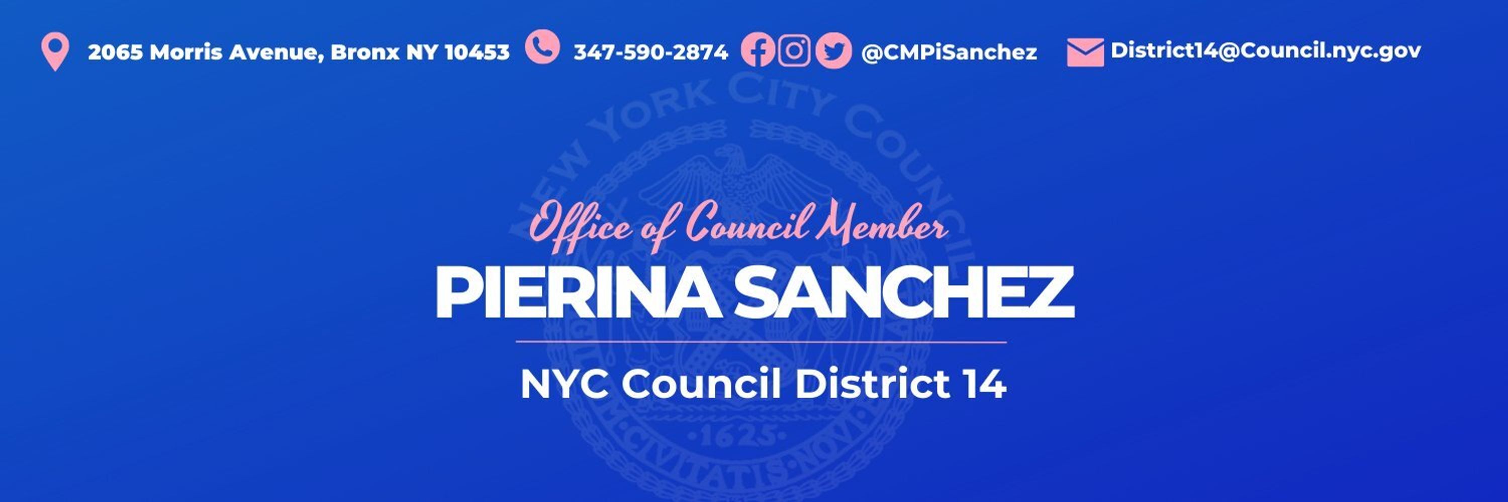 Council Member Pierina Sanchez