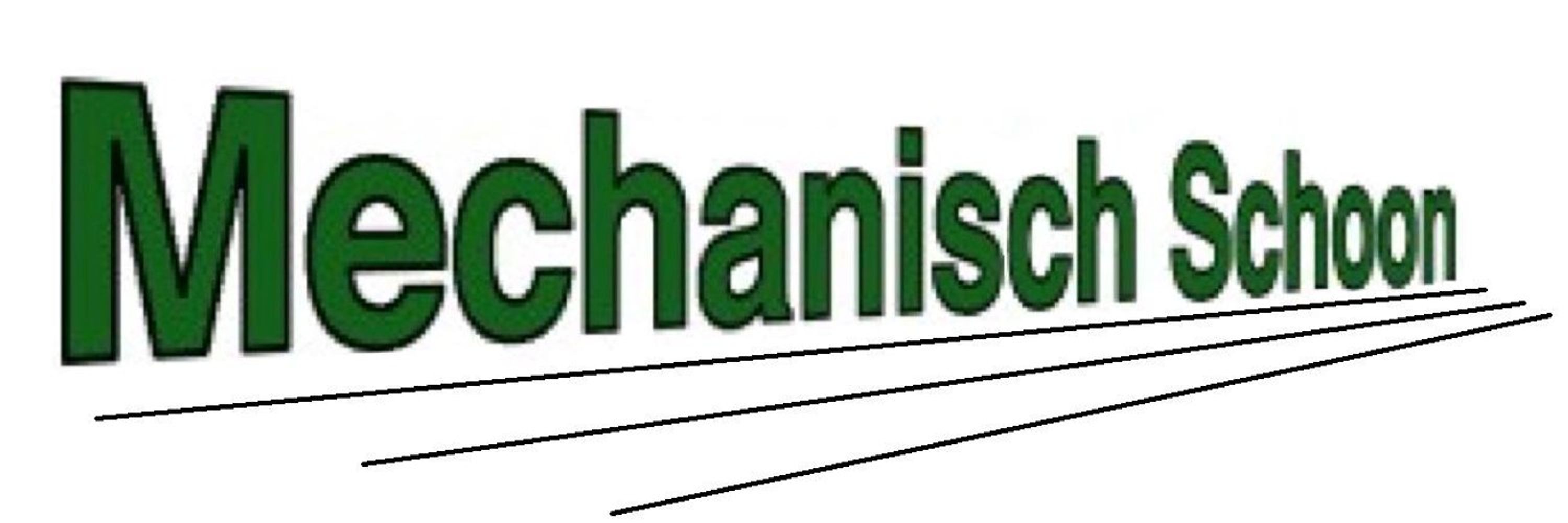 Mechanisch Schoon