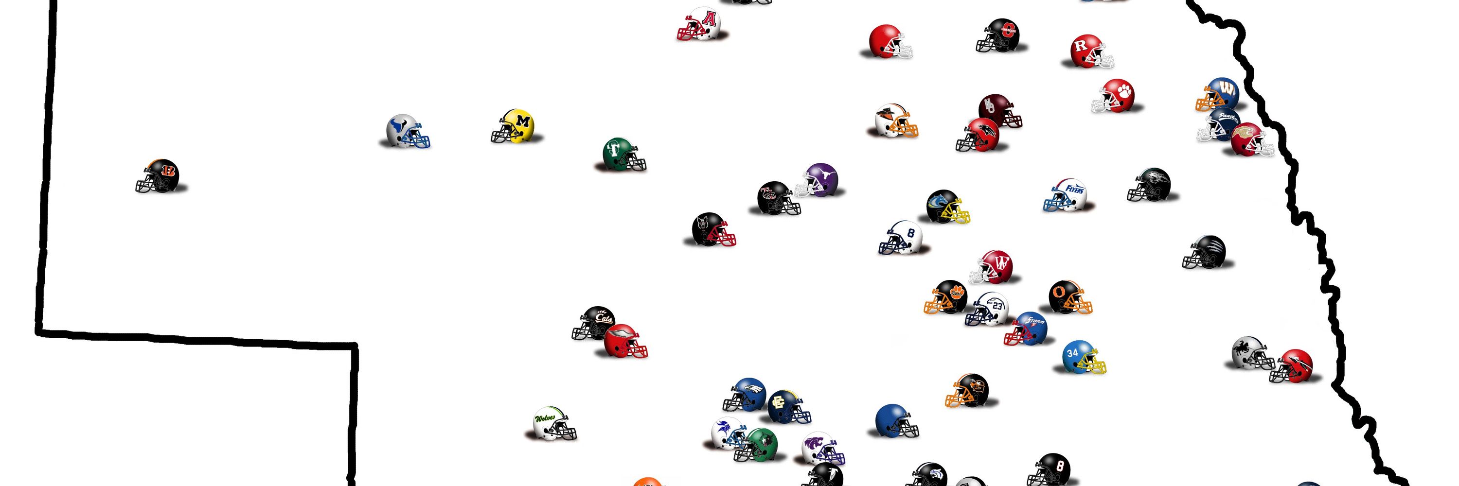 Nebraska High School Helmet Project