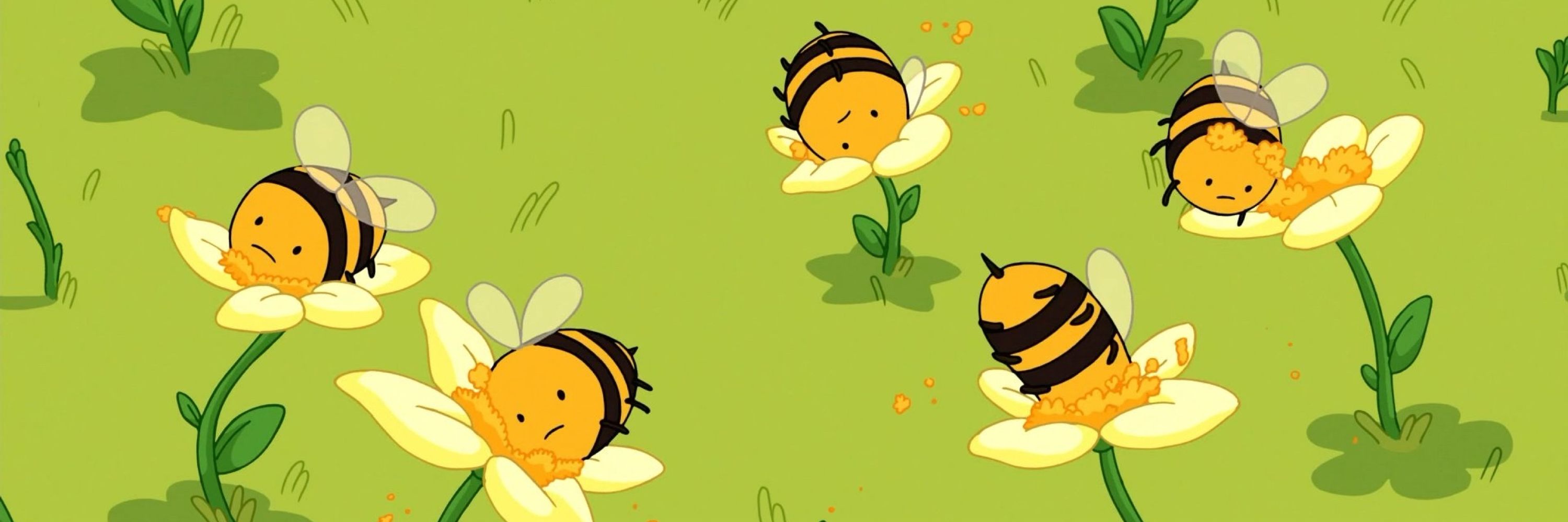 Fuzzy Bee 🐝🌸