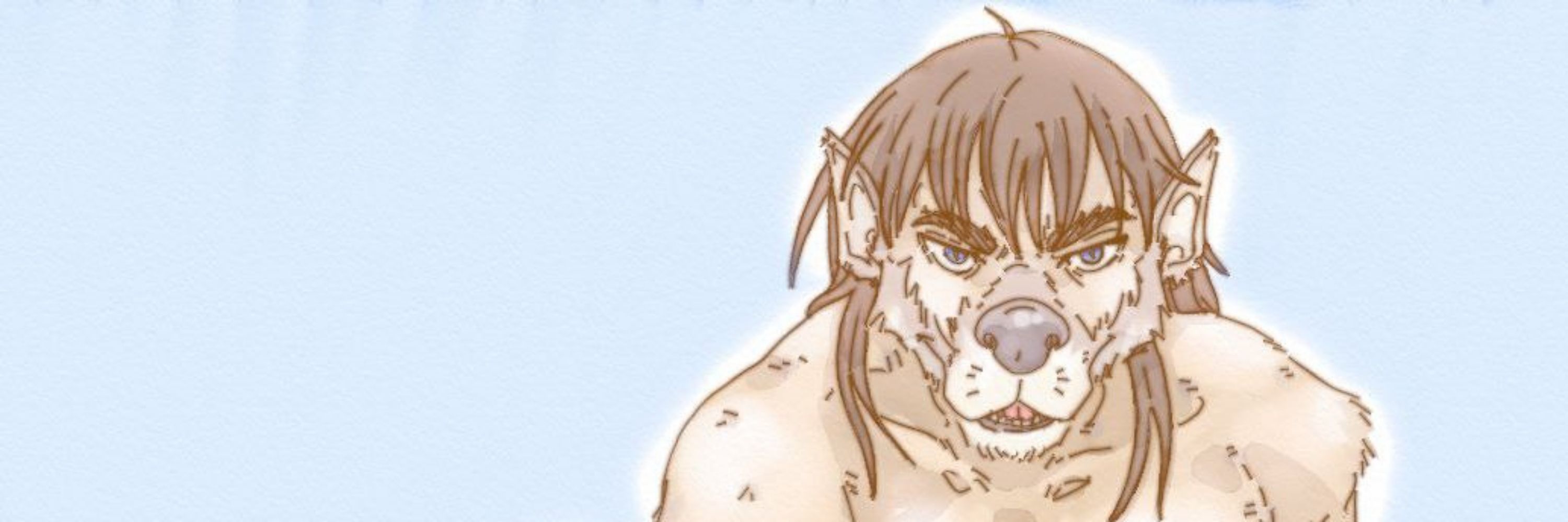 Pup Werewolf and Diaper Otter