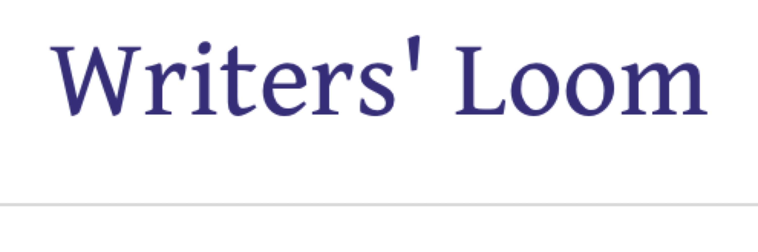 Writers’ Loom