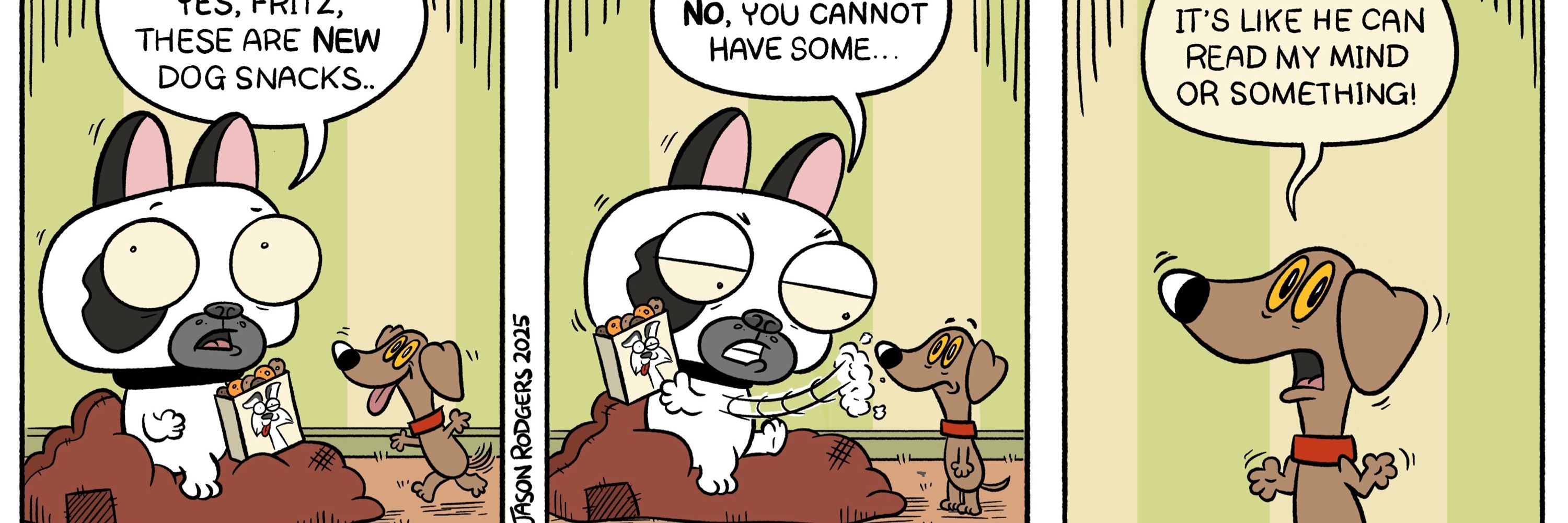 Jax & Fritz Comic Strip