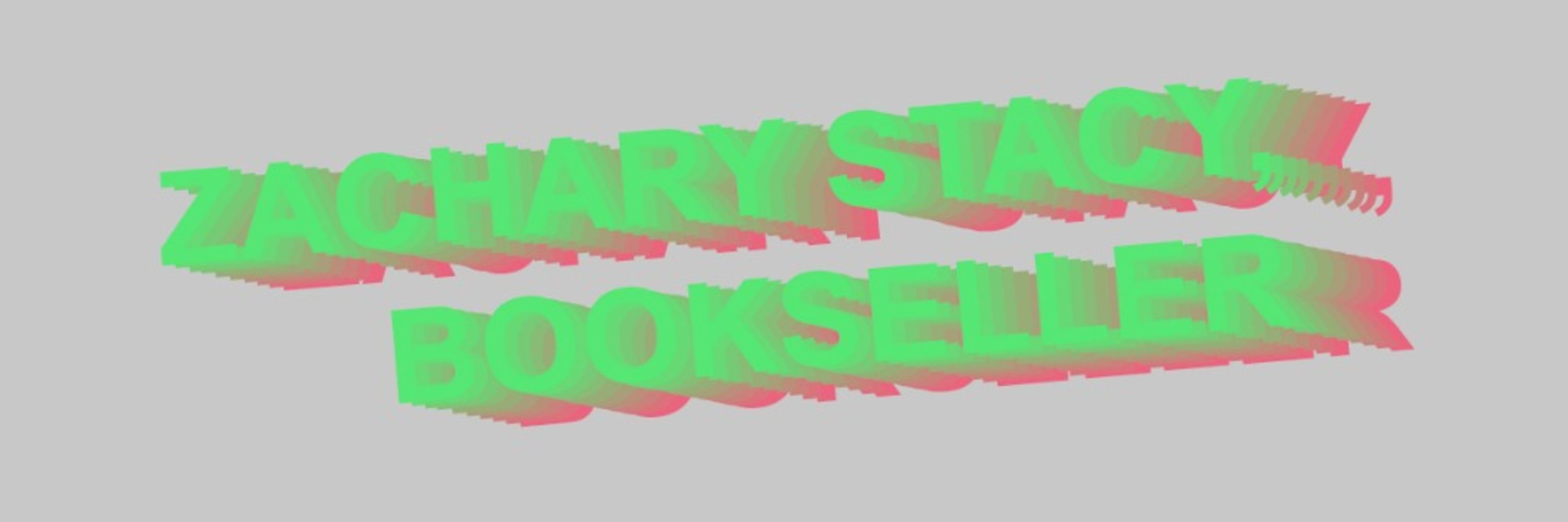 Zachary Stacy, Bookseller