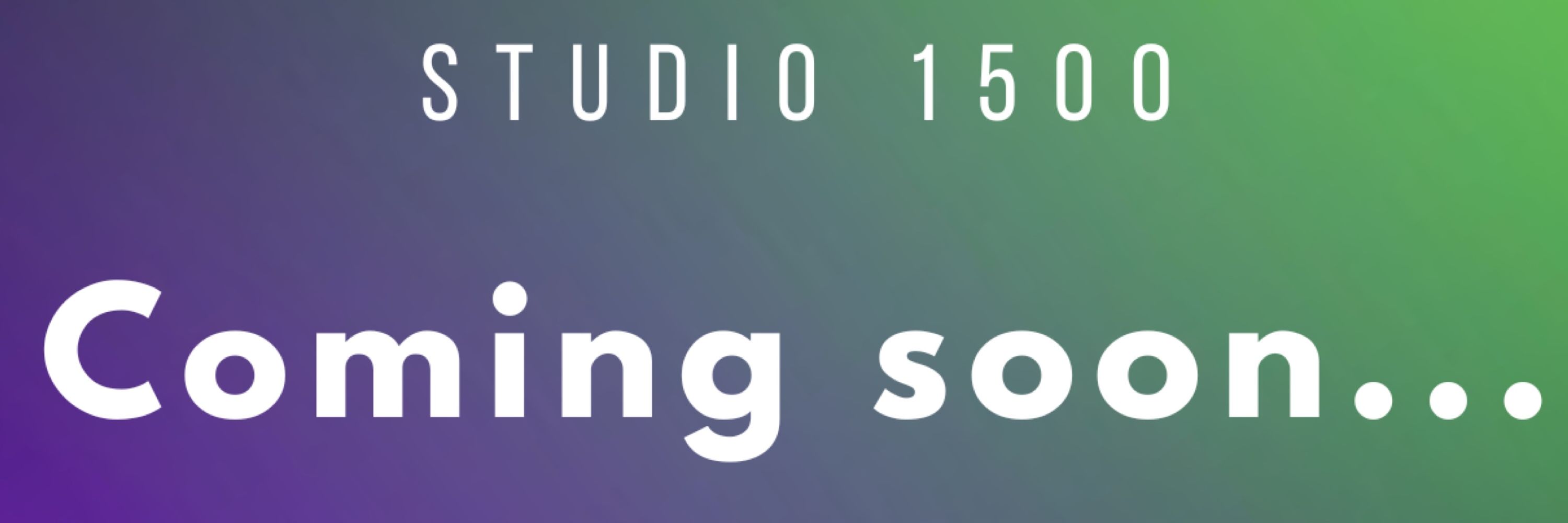 Studio 1500