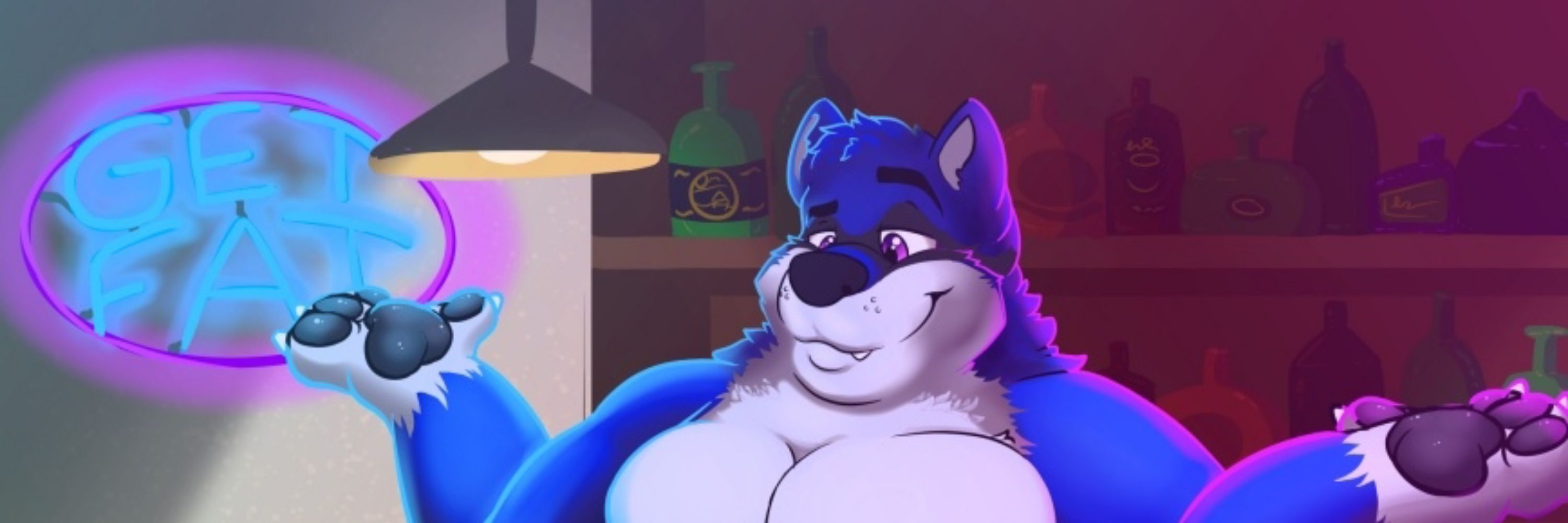 Blue nuki boi