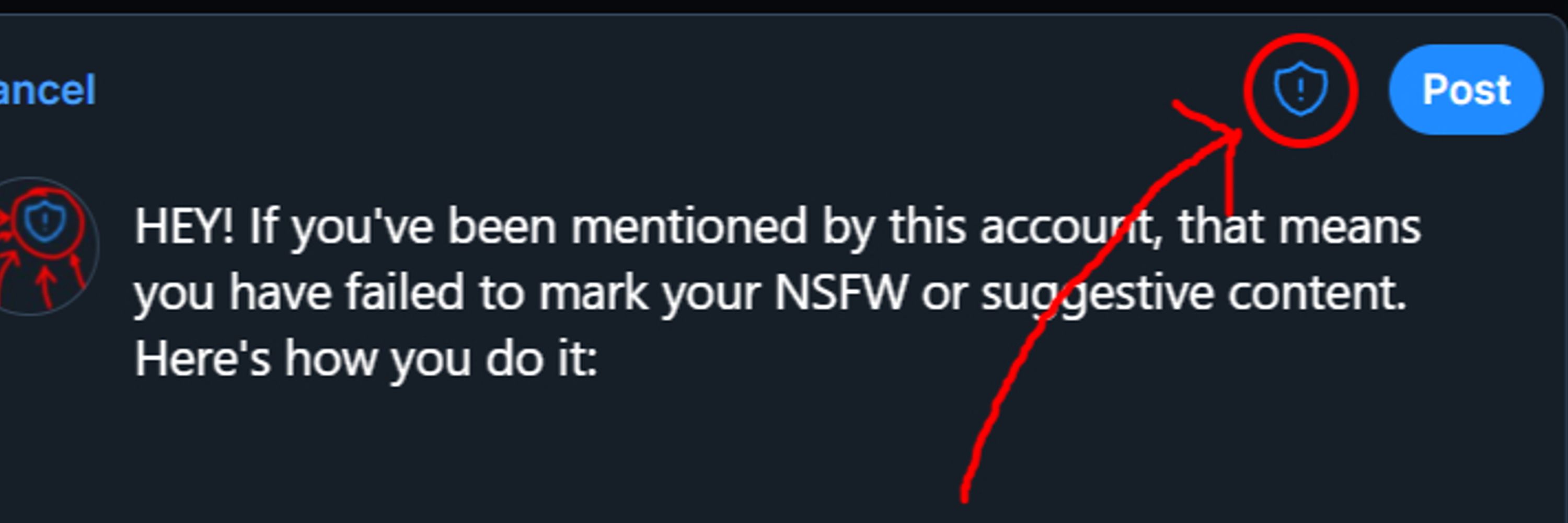 Mark your NSFW