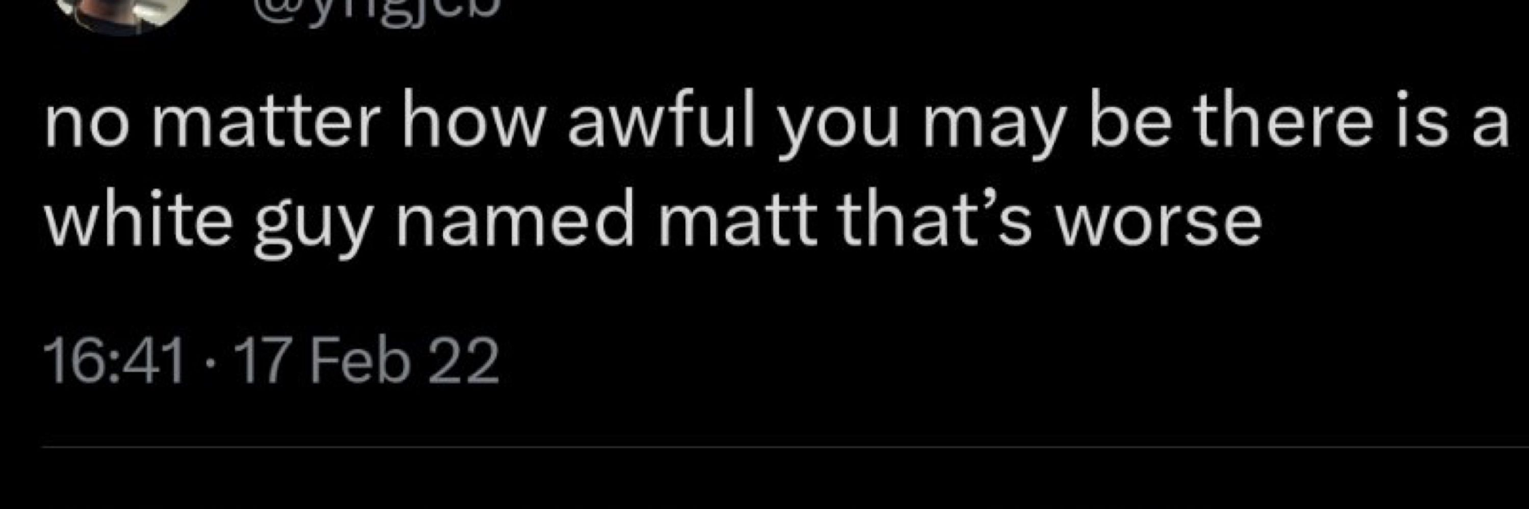 Matt