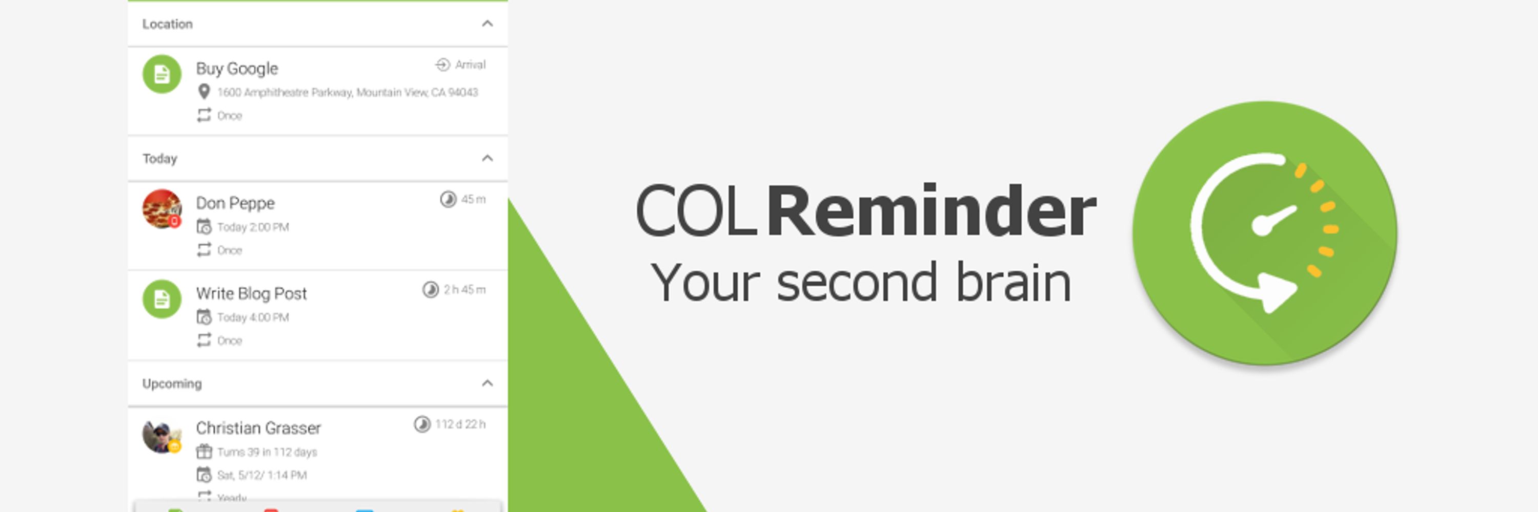 COL Reminder