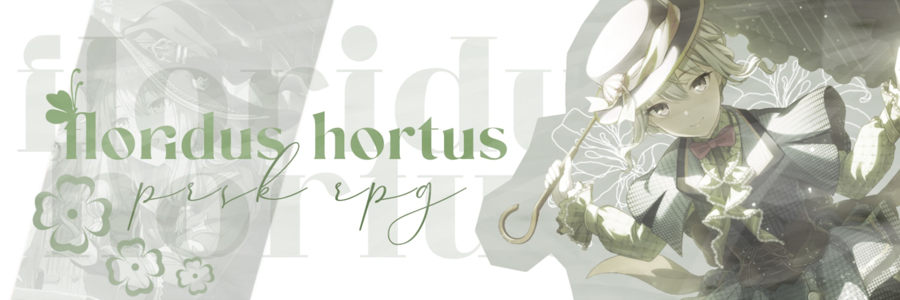 ₊˚ʚ 🌱 floridus hortus - prsk rpg₊˚✧ ﾟ.